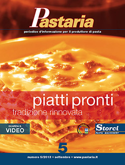 La copertina di Pastaria 5/2013