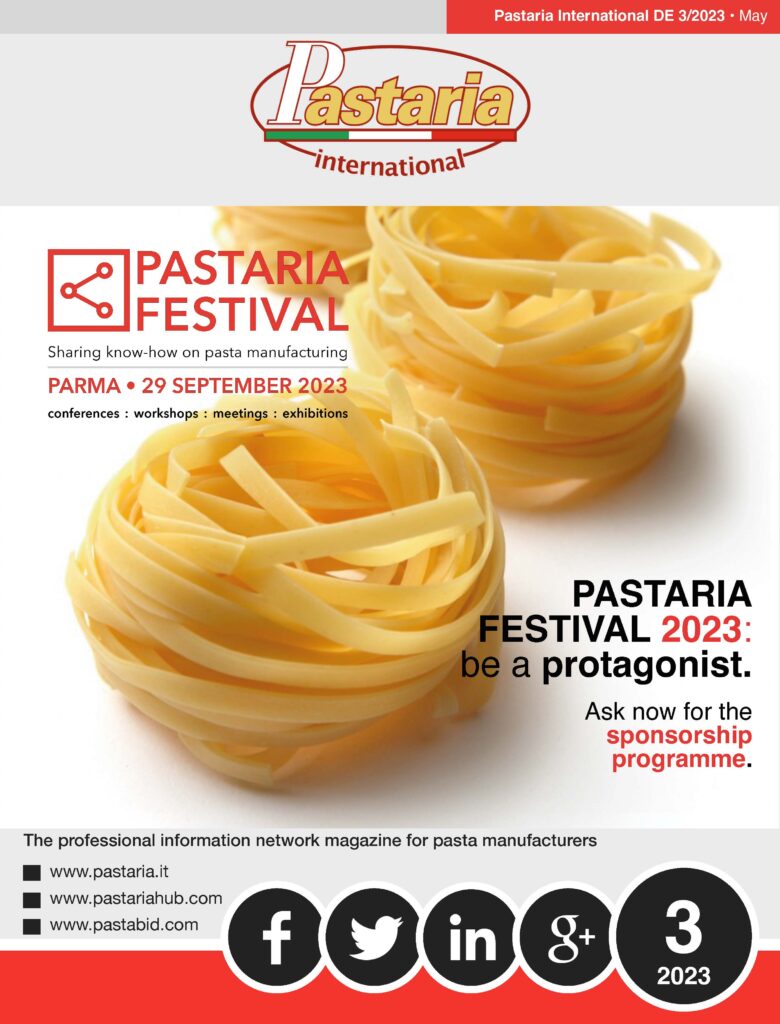 Magazine for pasta makers Pastaria 3/2023